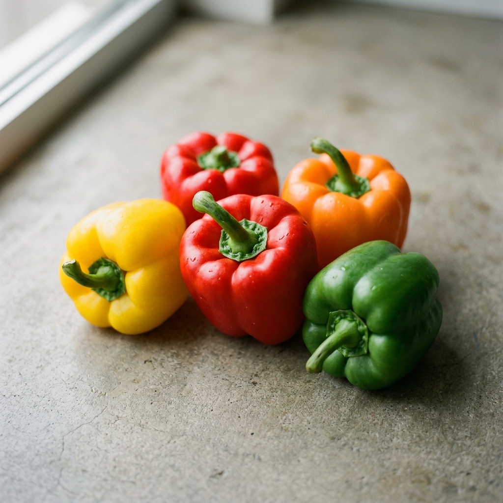 Peberfrugter – Genereret billede