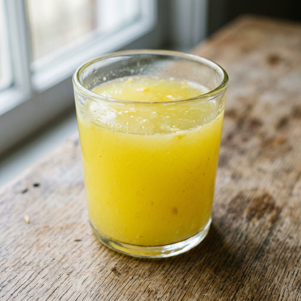 Friskpresset citronsaft – Genereret billede
