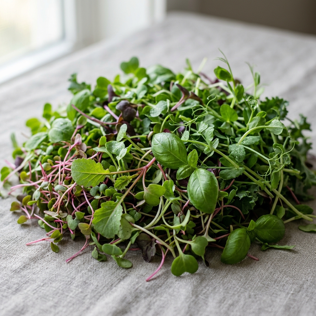 Microgreens – Genereret billede