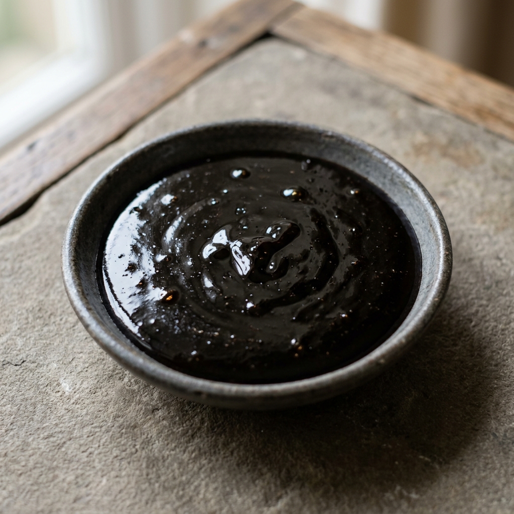 Mørk sirup – Genereret billede