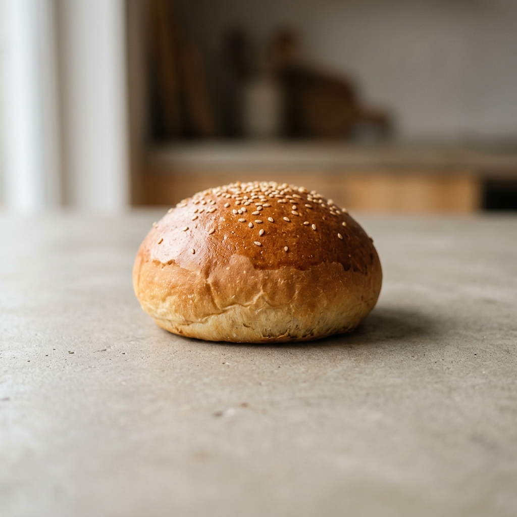 Burgerbolle – Genereret billede