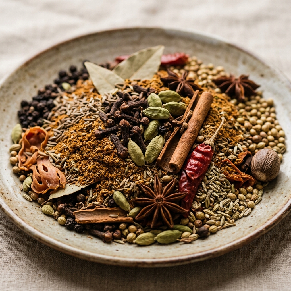Biryani masala – Genereret billede