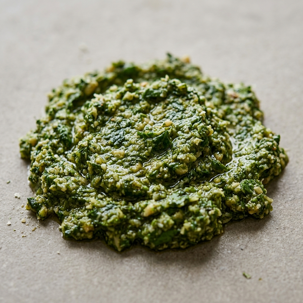 Basilikumpesto – Genereret billede