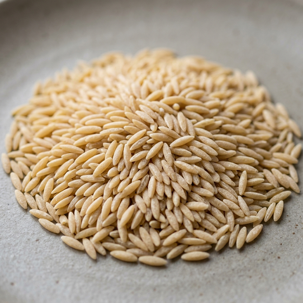 Tørret orzo – Genereret billede