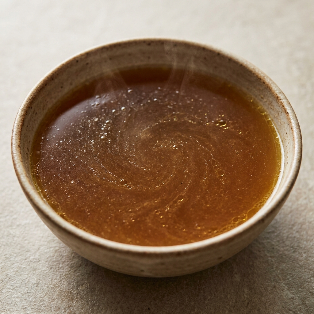 Lavnatrium oksebouillon – Genereret billede