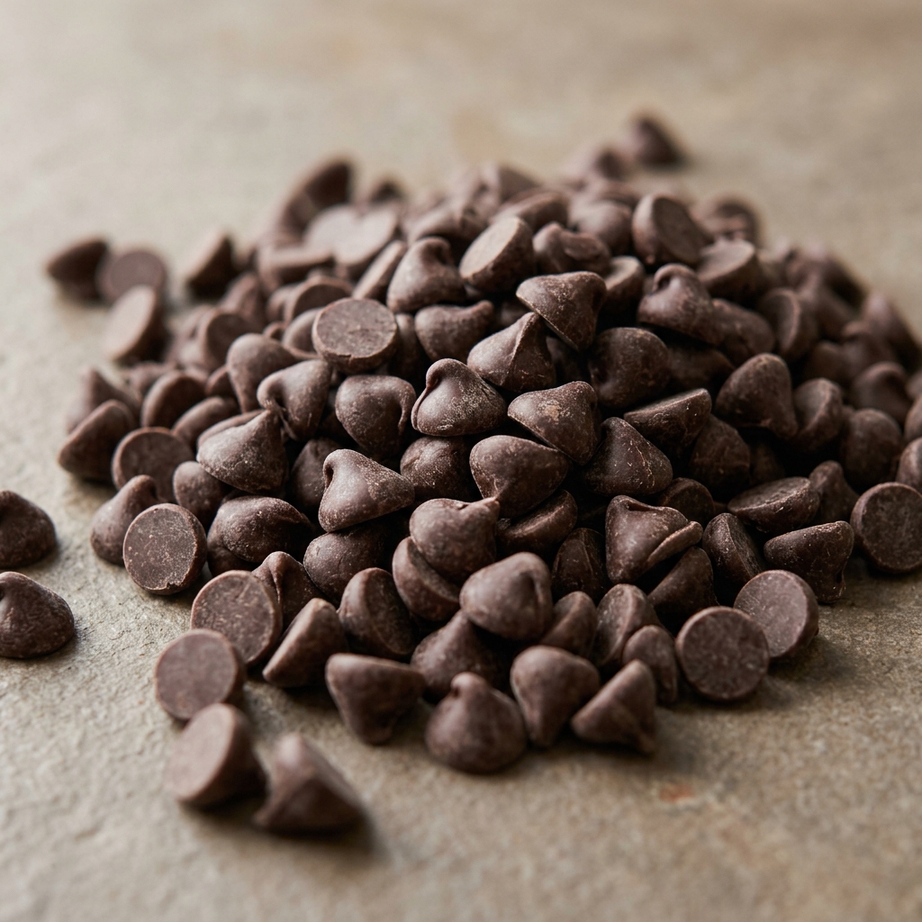 Halvsød chokolade – Genereret billede