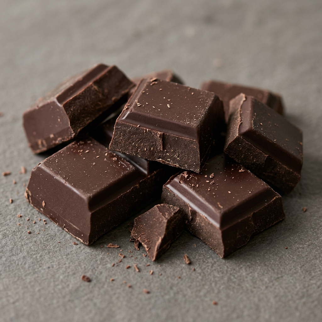 Mejerifri mørk chokolade – Genereret billede