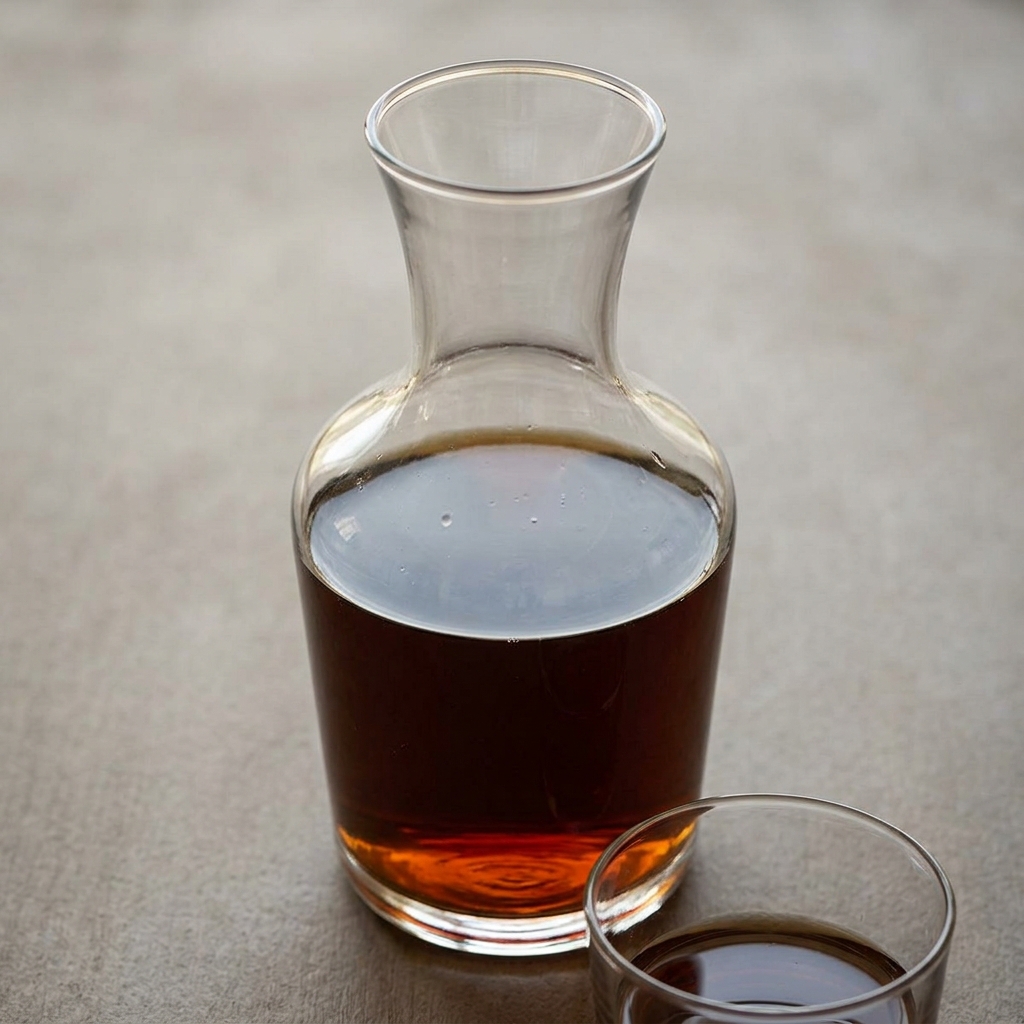 Rød vermouth – Genereret billede