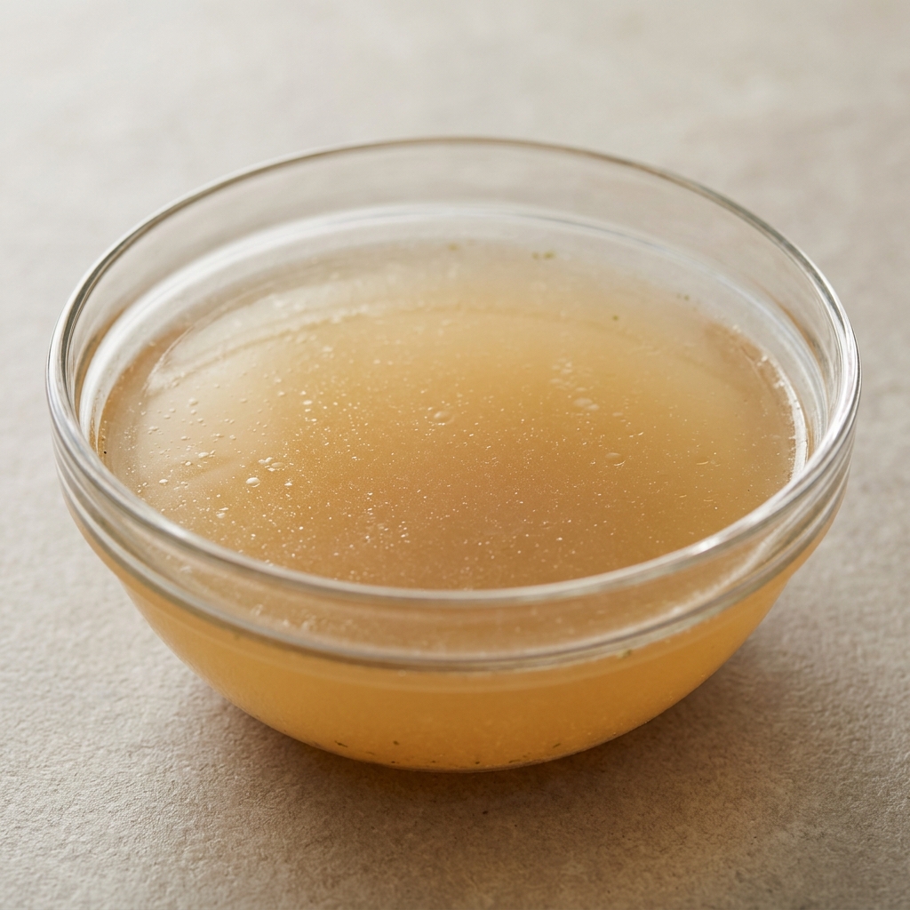 Lavnatrium kyllingebouillon – Genereret billede