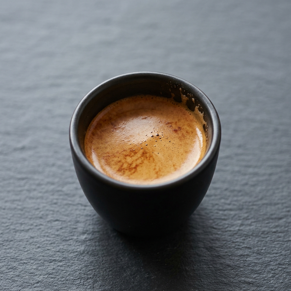 Brygget espresso – Genereret billede