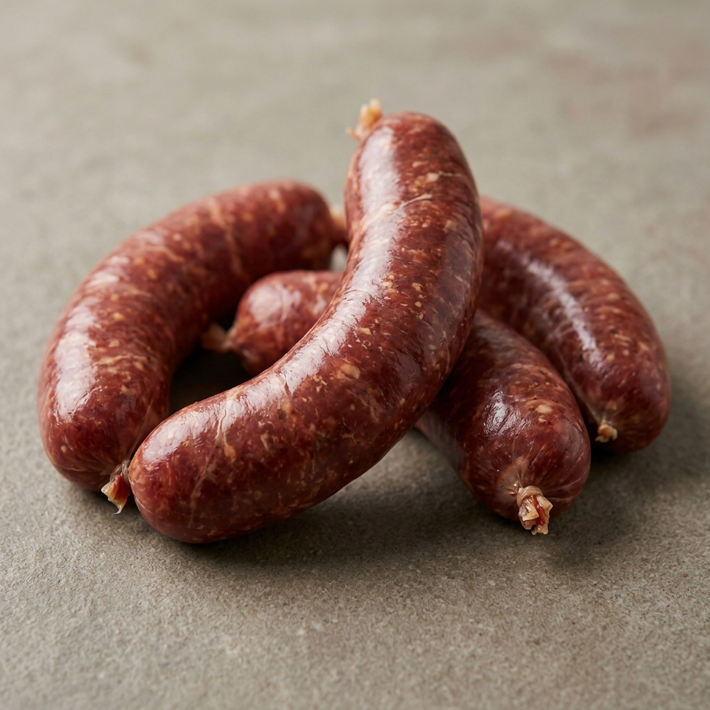 Oksekødspølse – Genereret billede