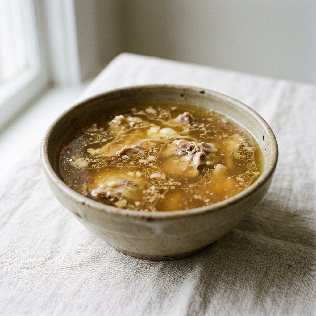hønsebouillon – Genereret billede