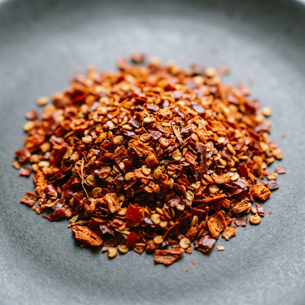Røde chili flager – Genereret billede