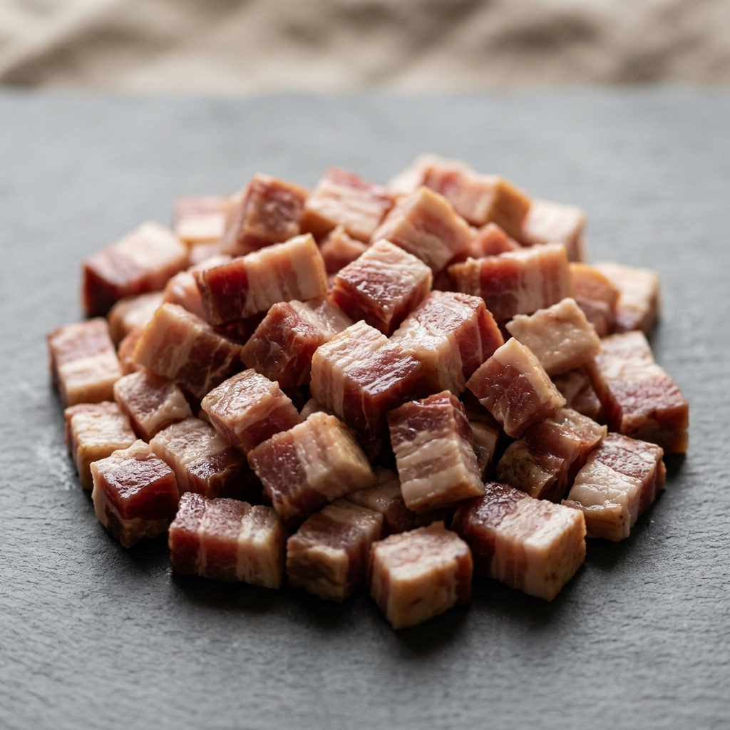 Bacon i tern – Genereret billede