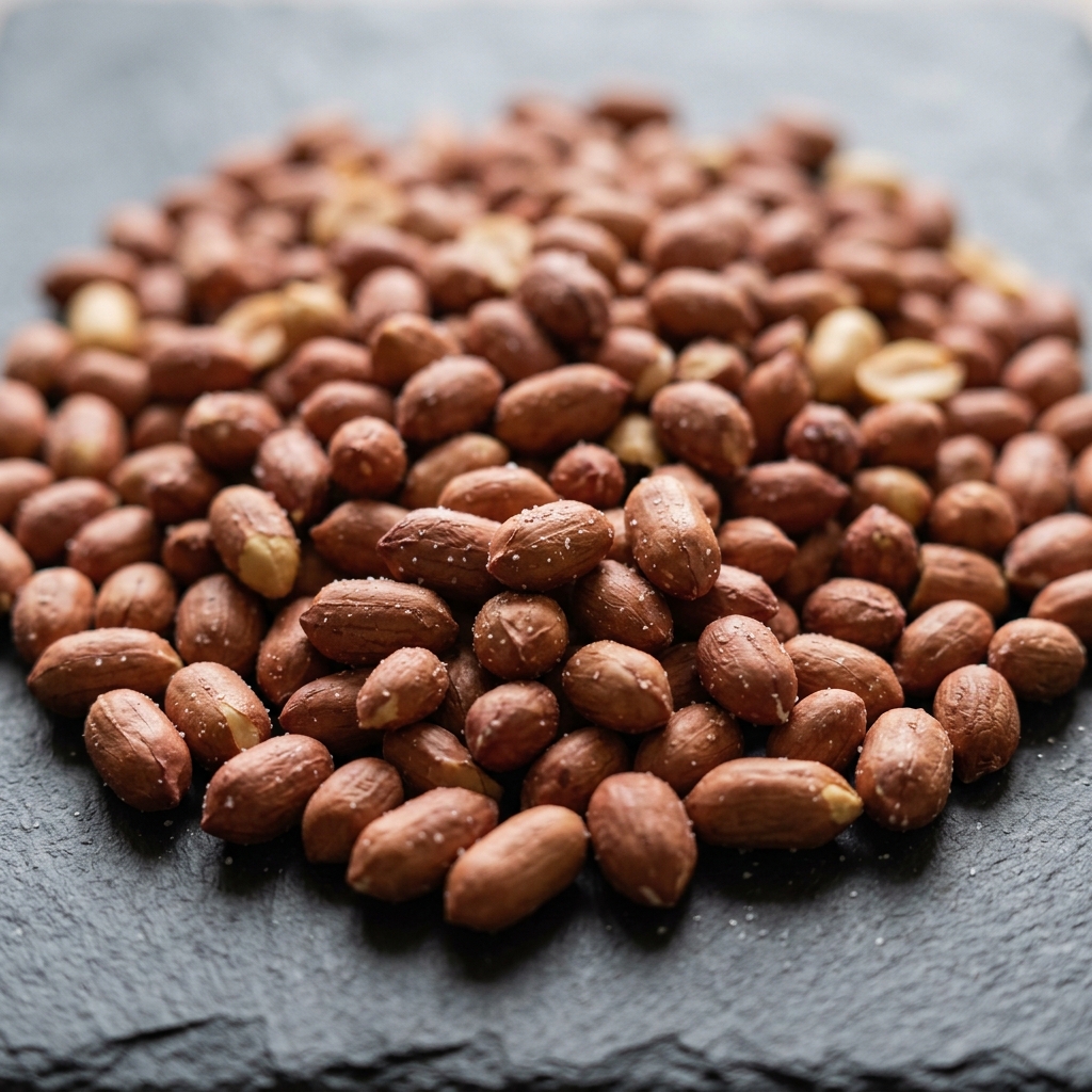 Saltede peanuts – Genereret billede