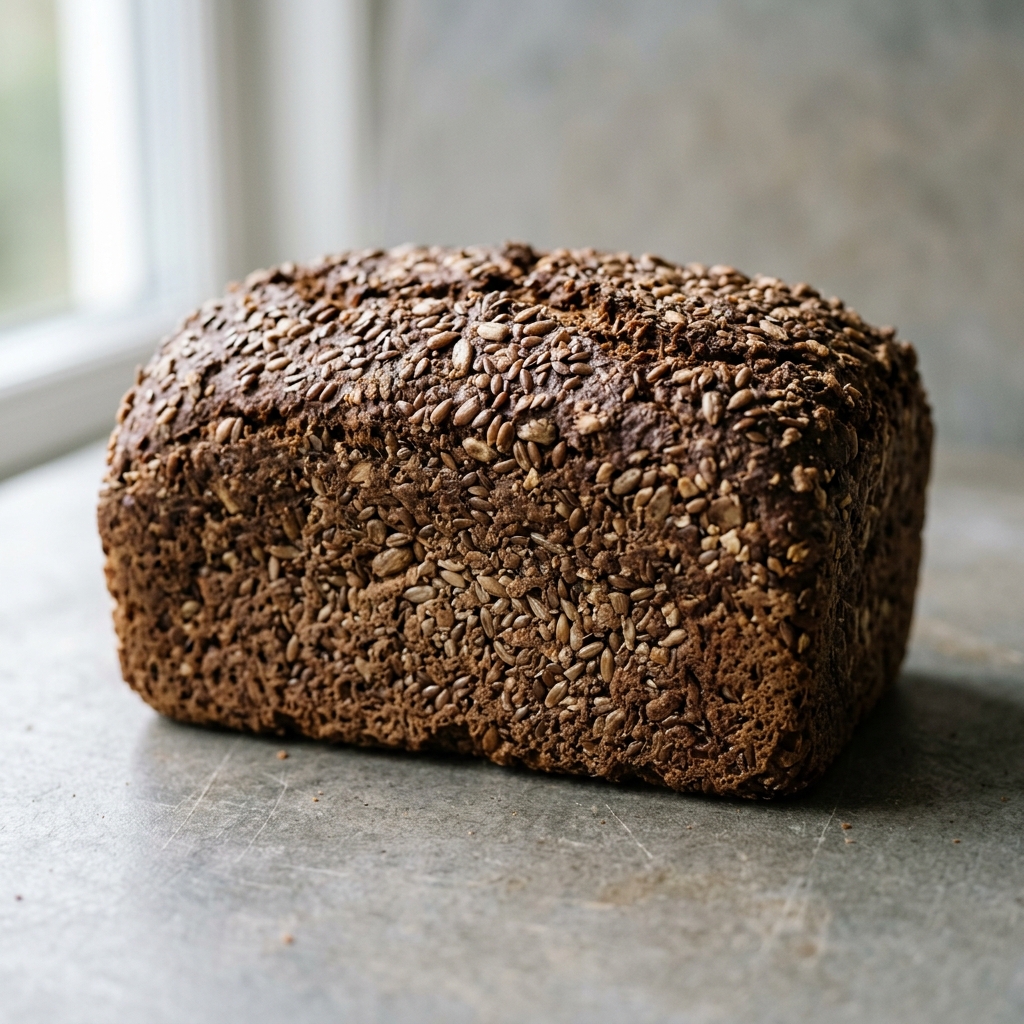 Rugbrød – Genereret billede