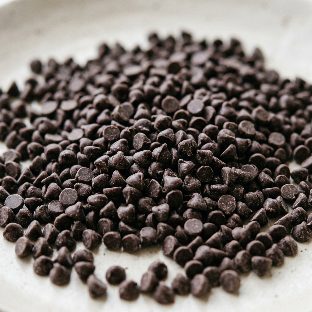 Mini chokoladestykker – Genereret billede