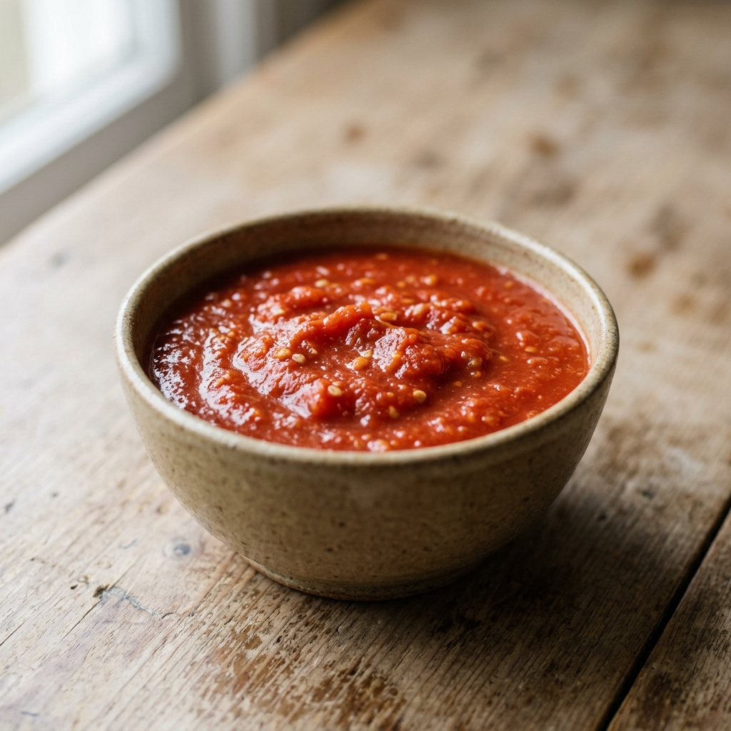 Tomatsauce – Genereret billede