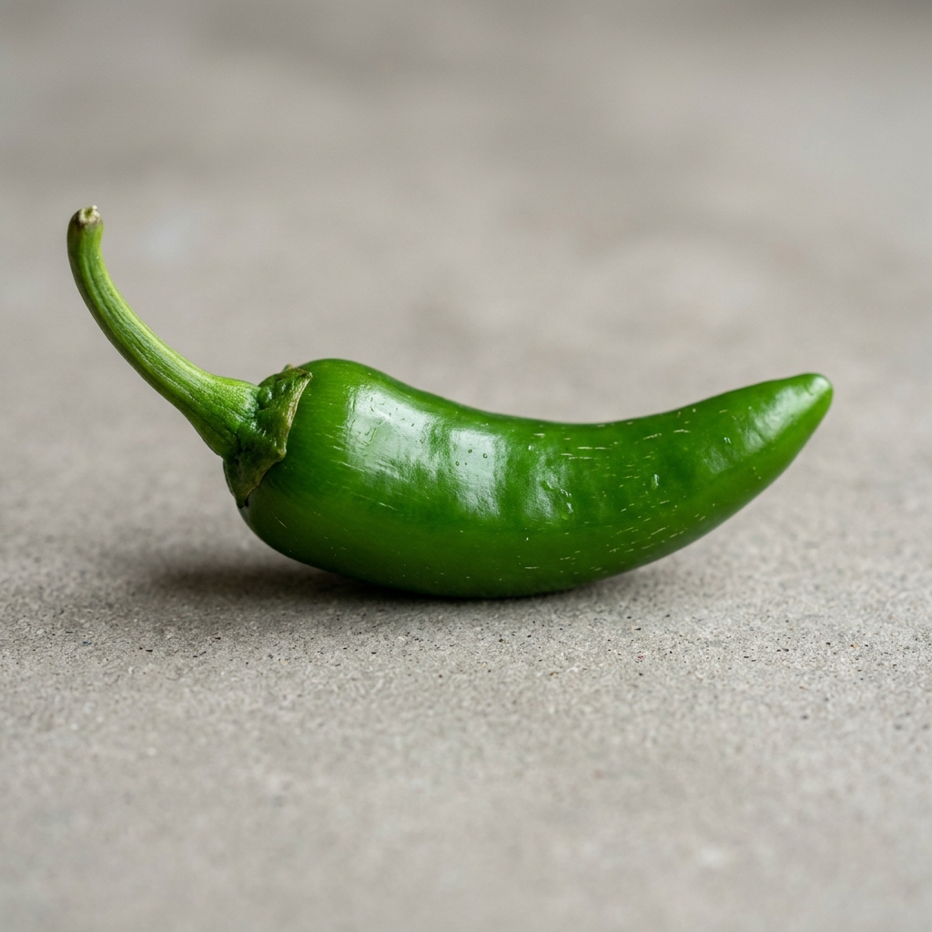 Grøn chili – Genereret billede