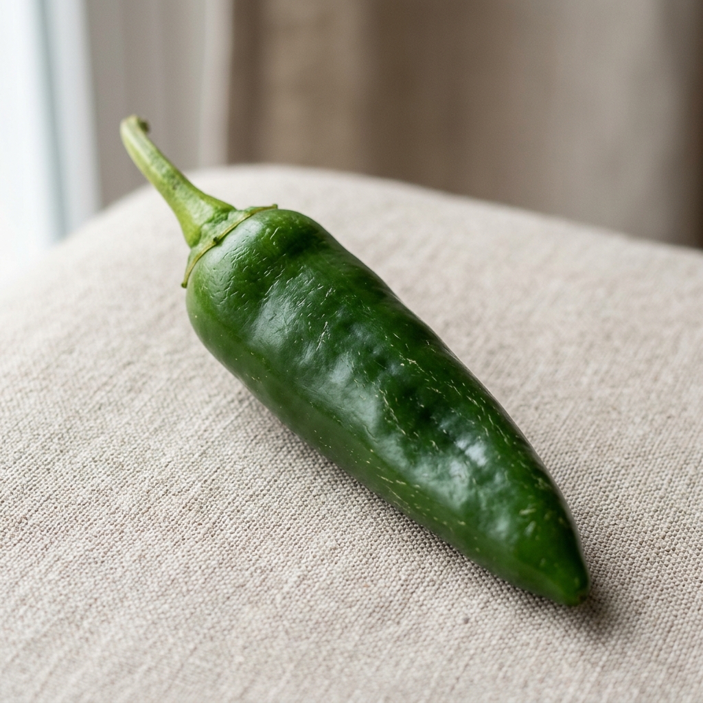 Grøn chilipeber – Genereret billede