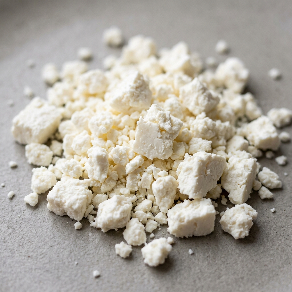 Smuldret feta – Genereret billede