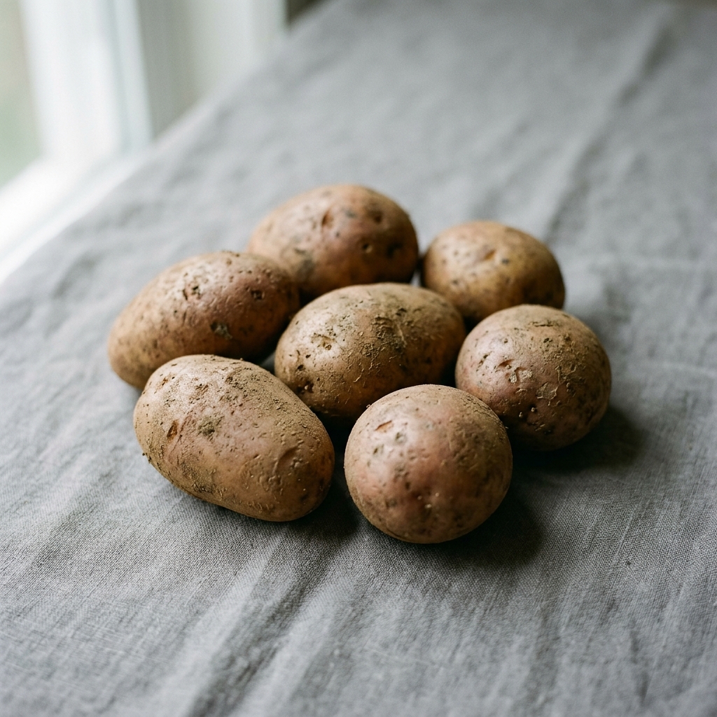 Mellemstore kartofler – Genereret billede