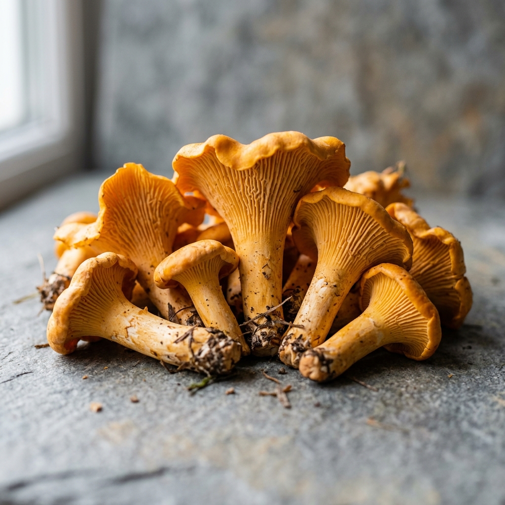 Kantareller – Genereret billede