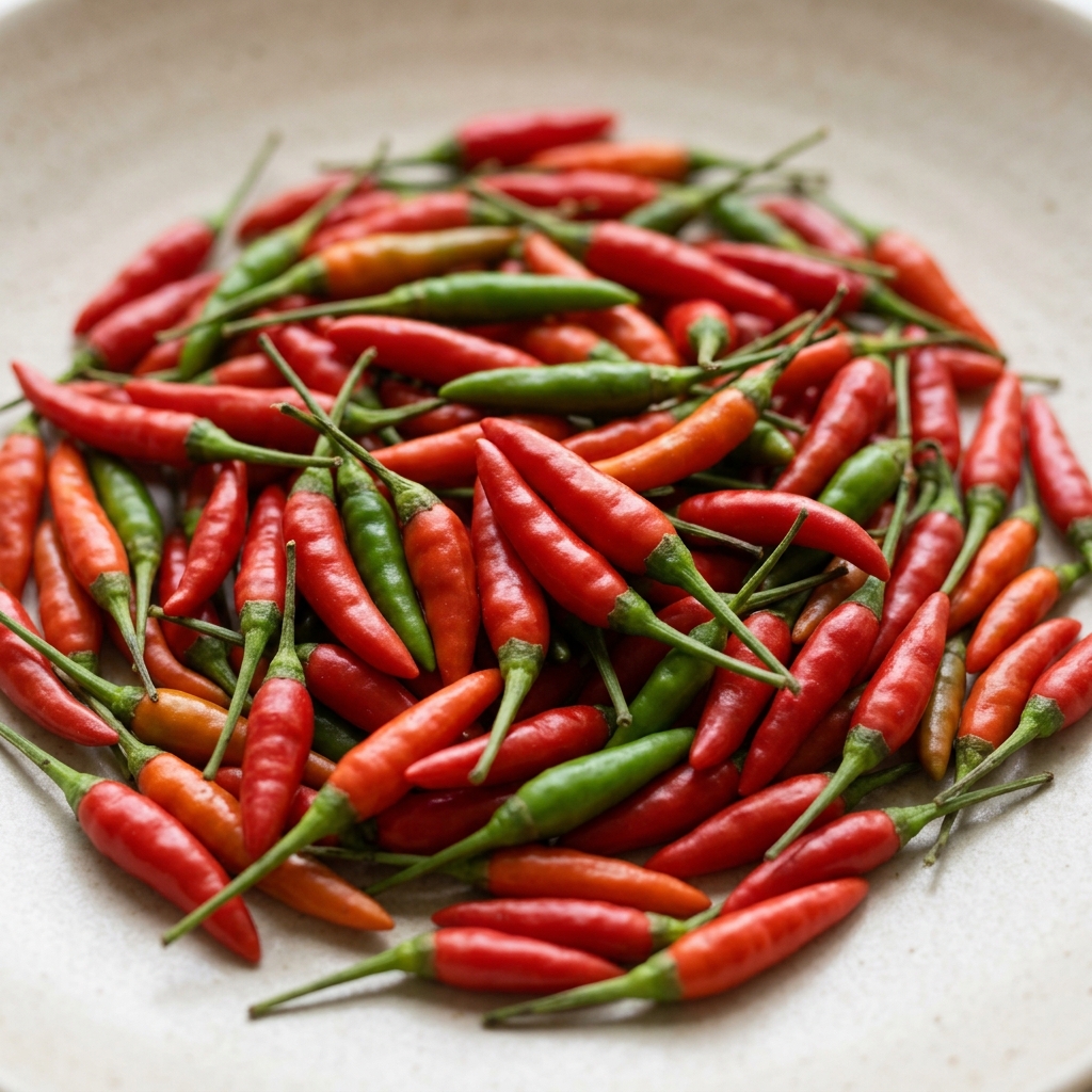 Thailandske chili – Genereret billede