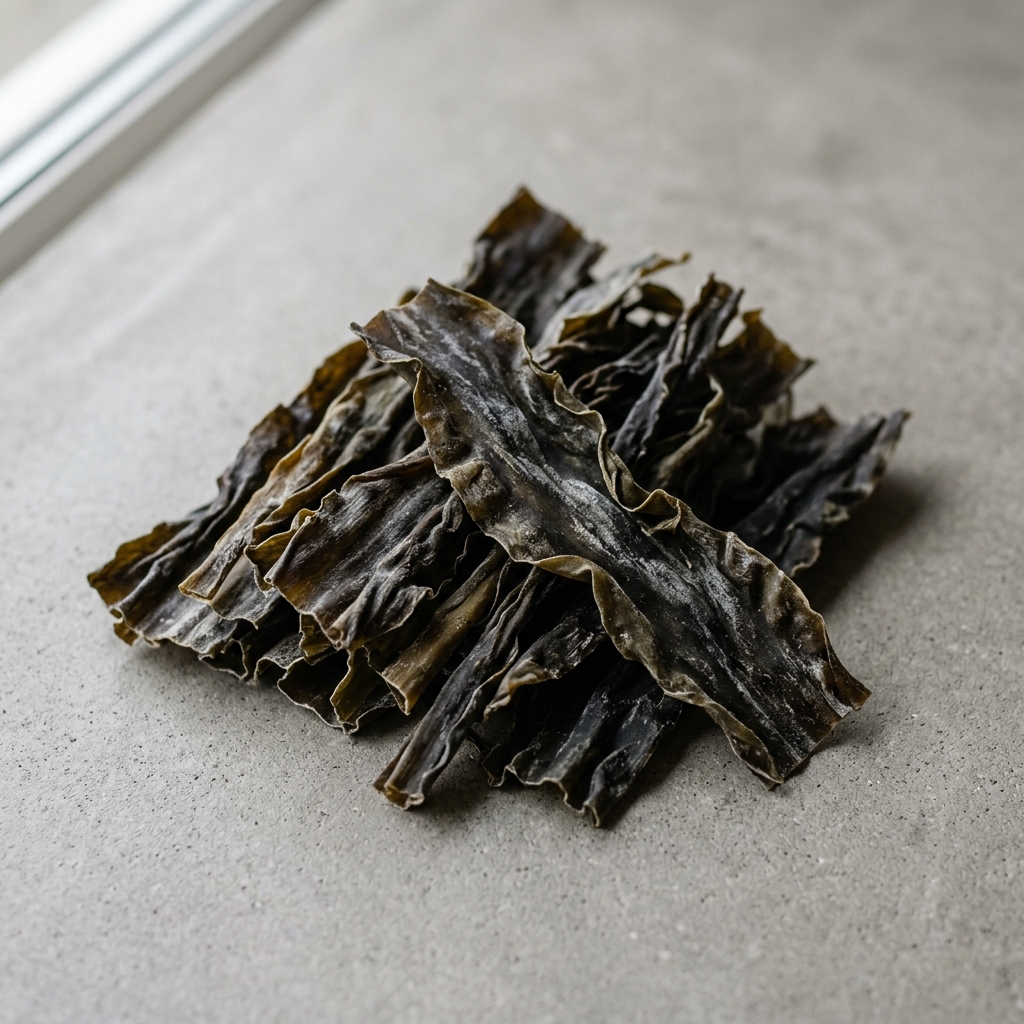 Tørret kelp – Genereret billede