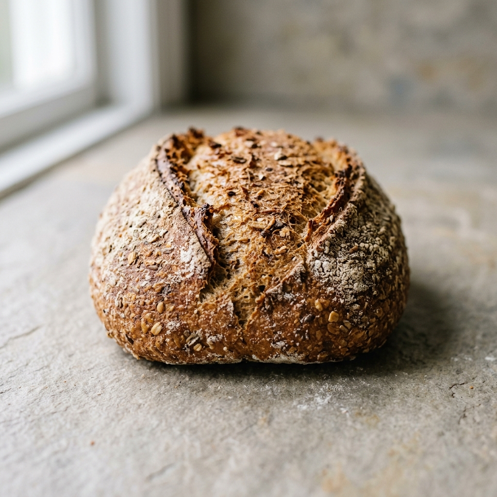 Fuldkornshvedebrød – Genereret billede