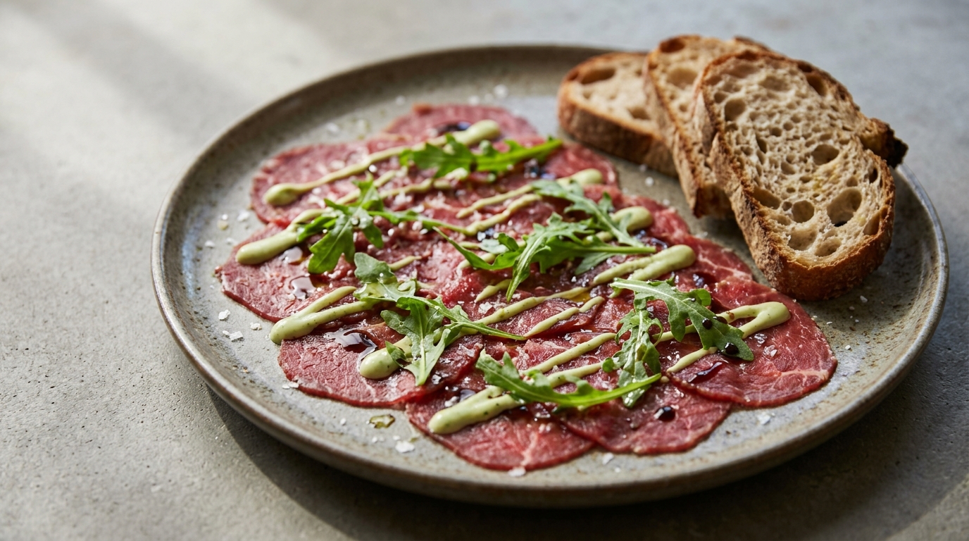 Bøf carpaccio