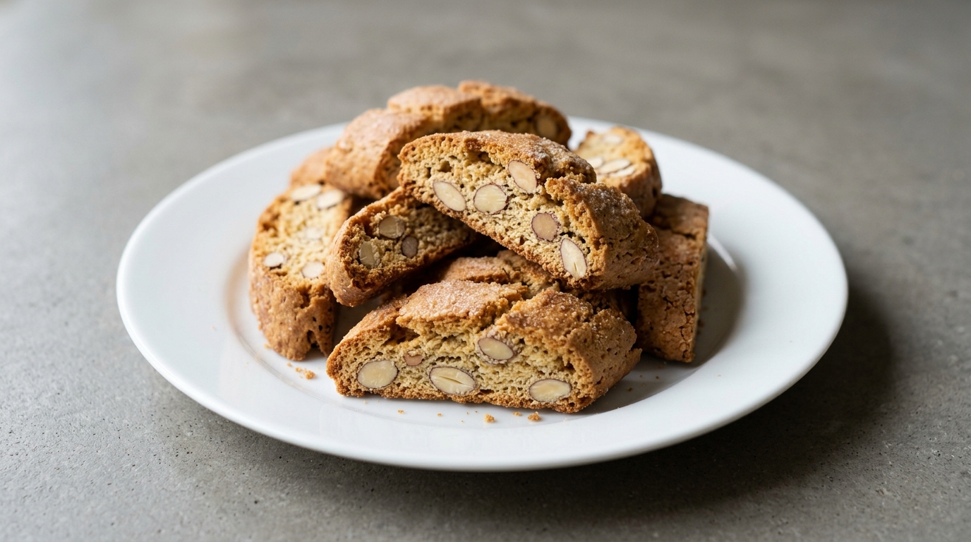 Hjemmelavede cantucci-småkager