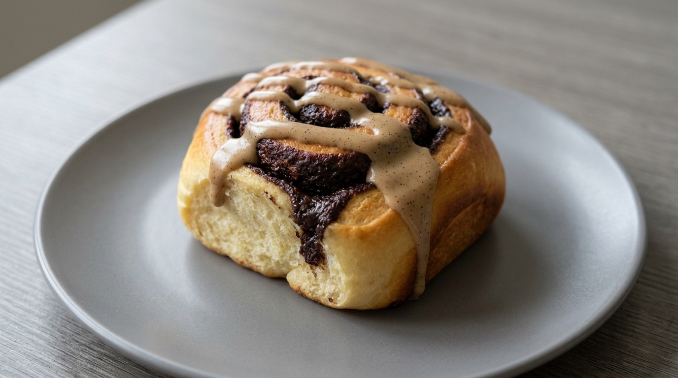 Brioche brownie-snegle