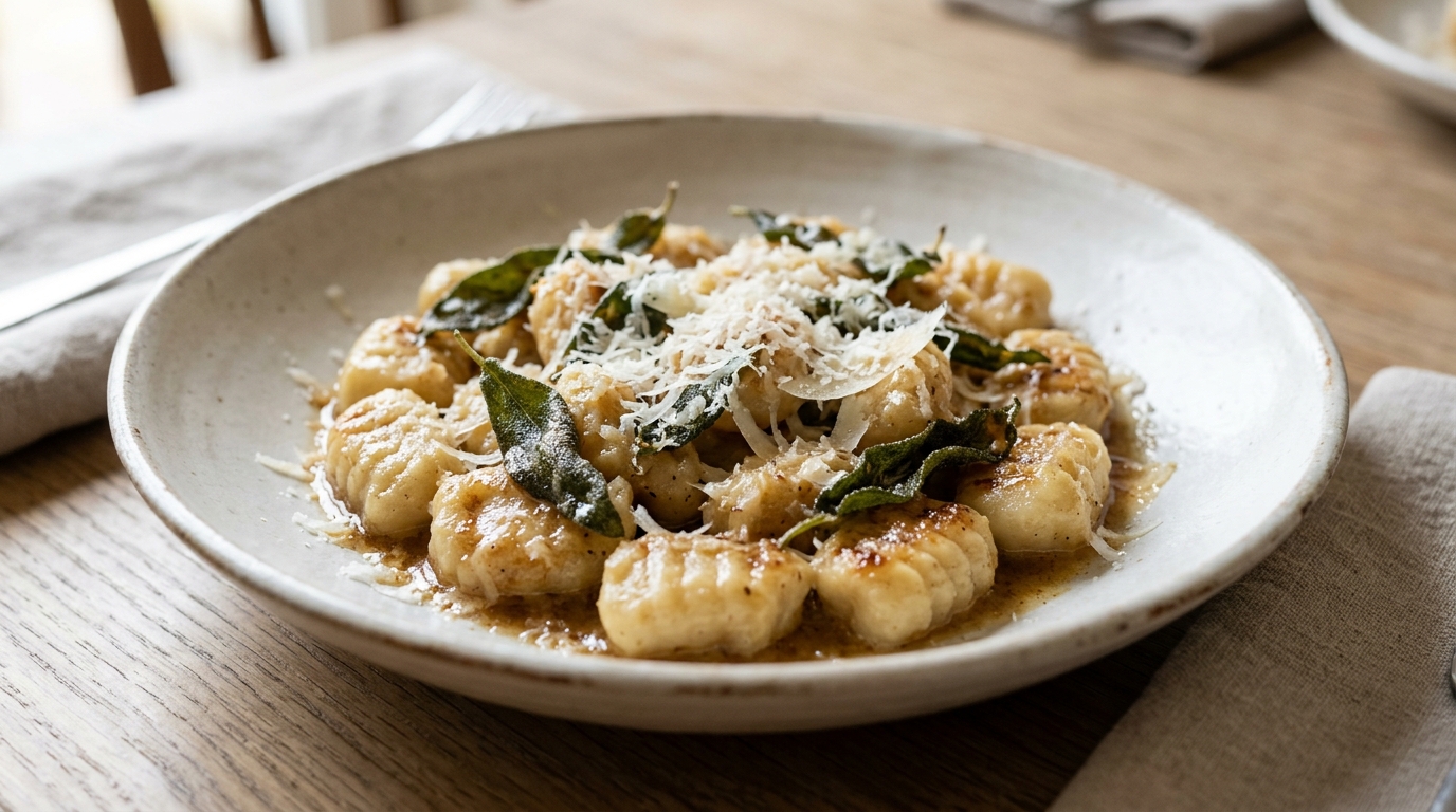 Gnocchi al burro e parmigiano Reggiano