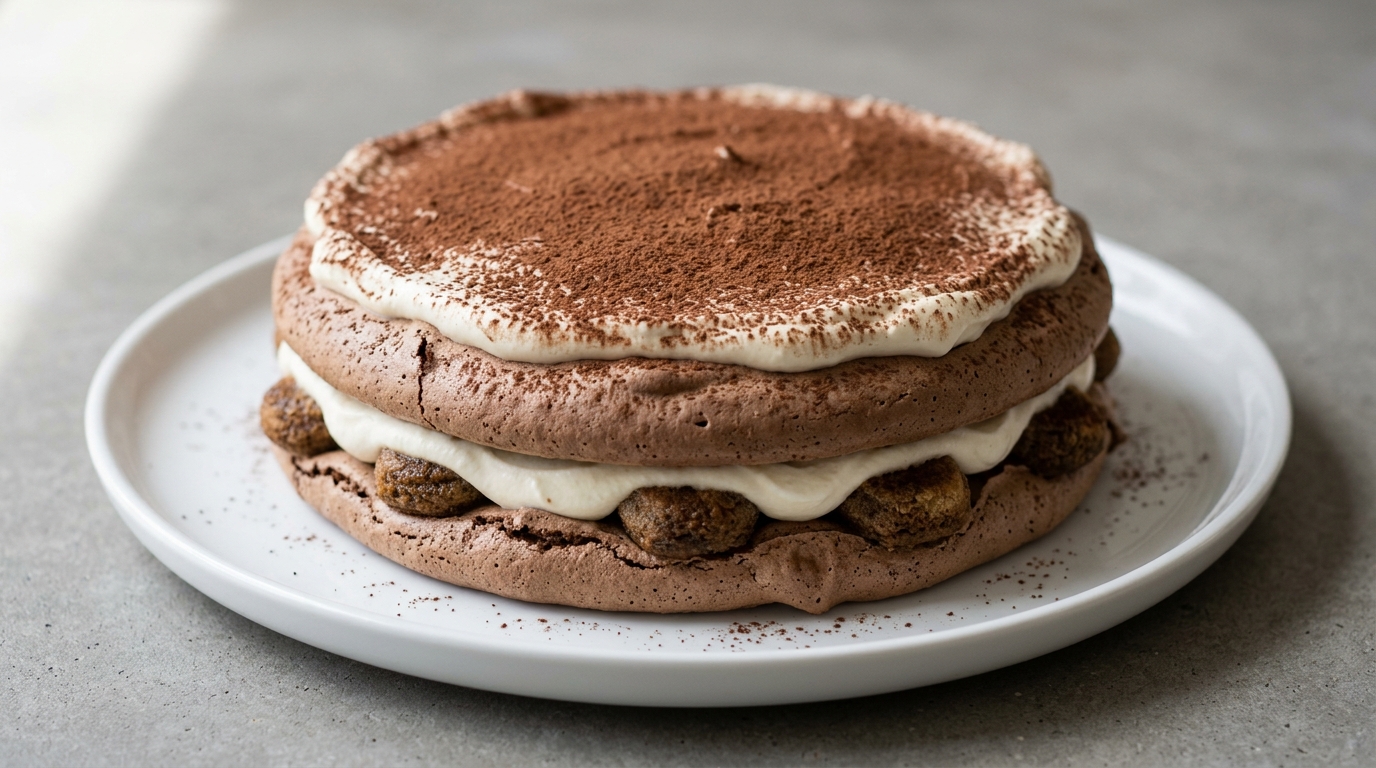 Tiramisu pavlova