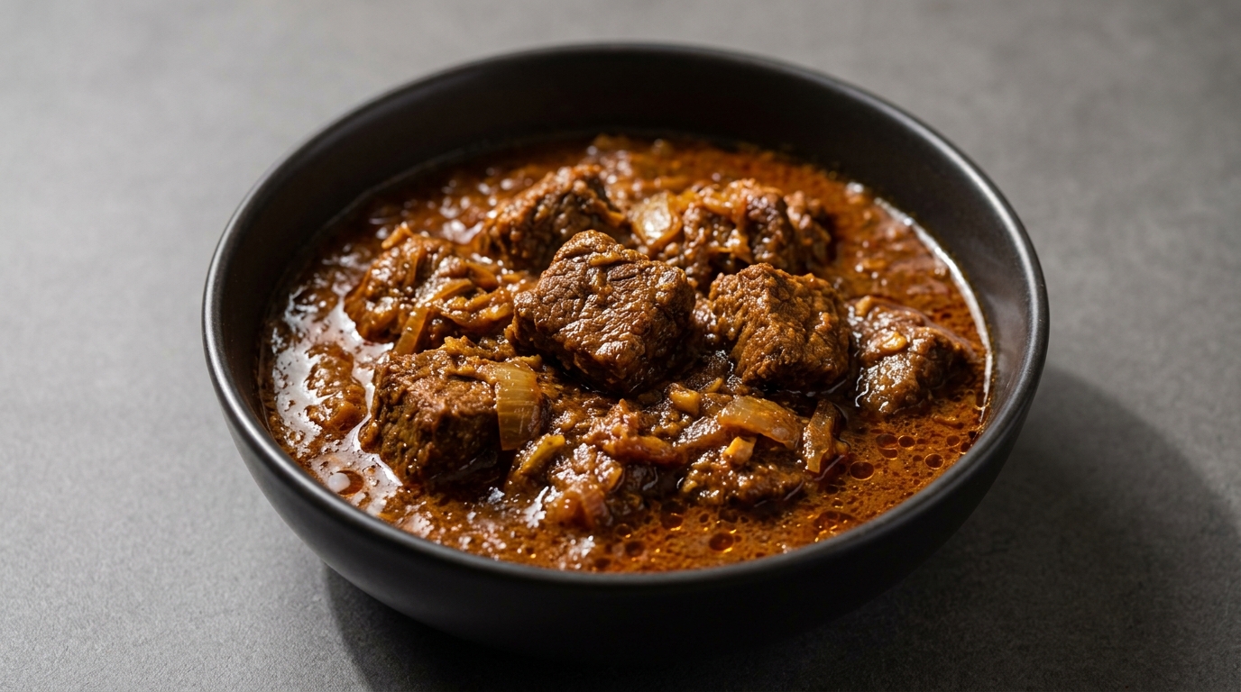 Oksekød vindaloo