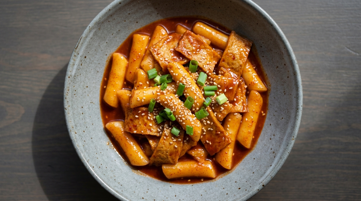 Tteokbokki (dukbokki)