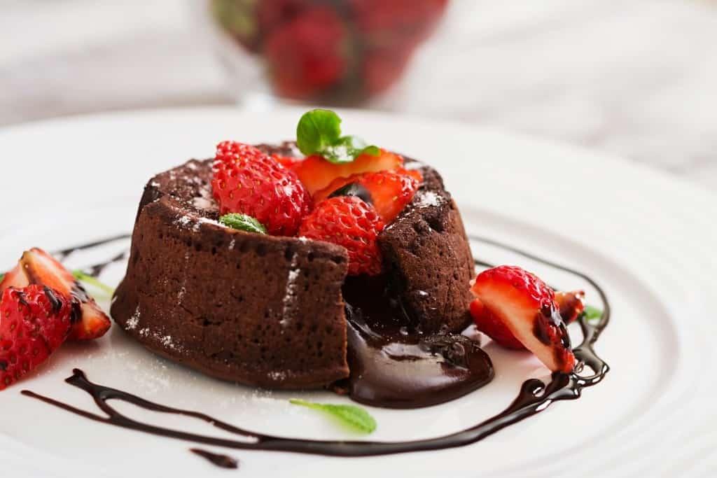 Lava kage (fondant au chocolate)