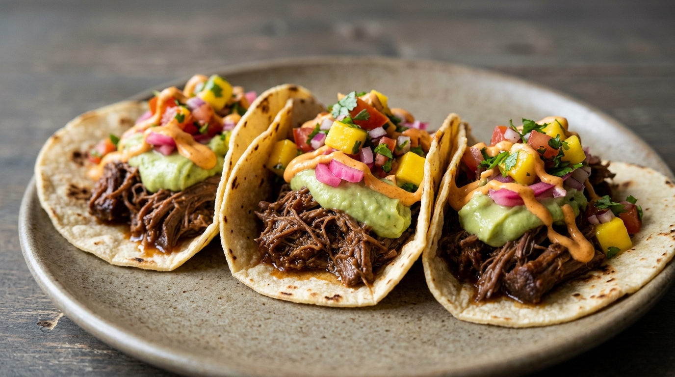 Tacos - pulled beef