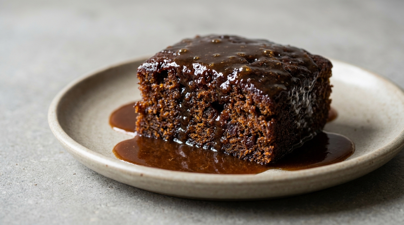 Sticky toffee pudding