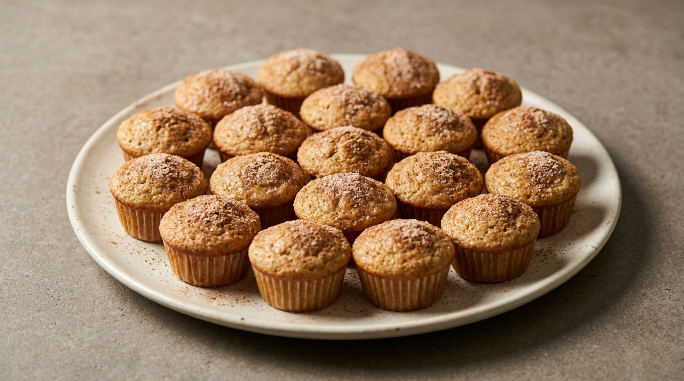 Mini kanelmuffins