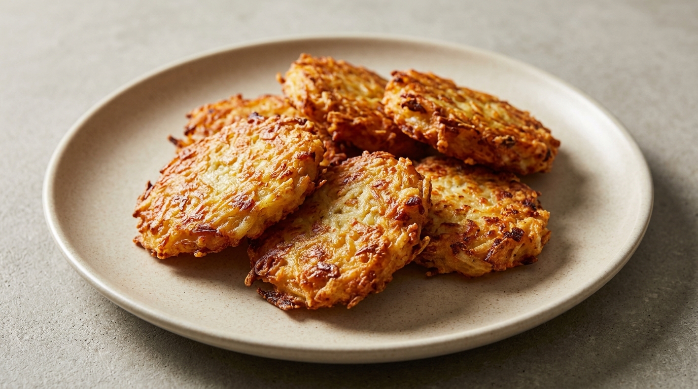 Sprøde parmesan-kartoffelrösti