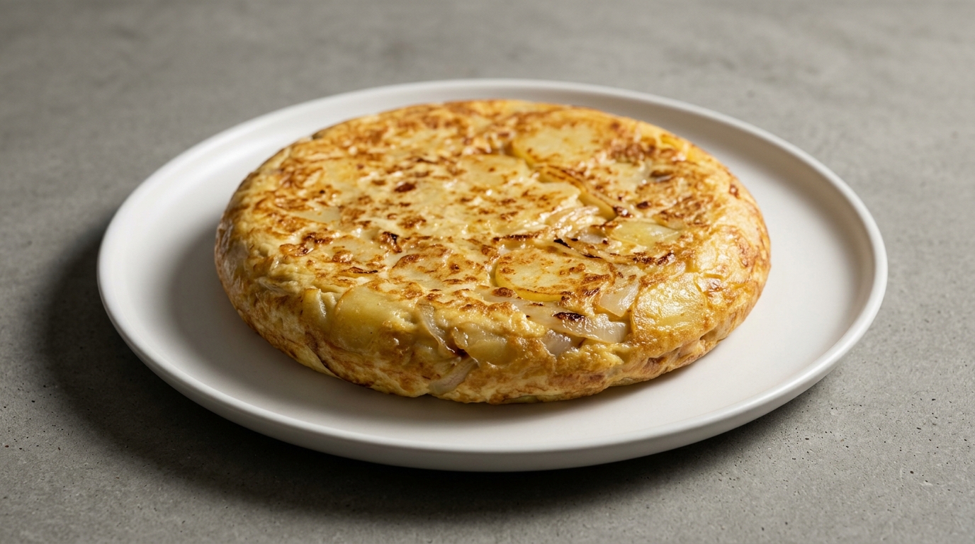 Spansk tortilla (tortilla de patatas)