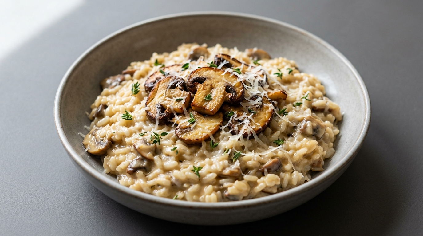 Risotto med svampe