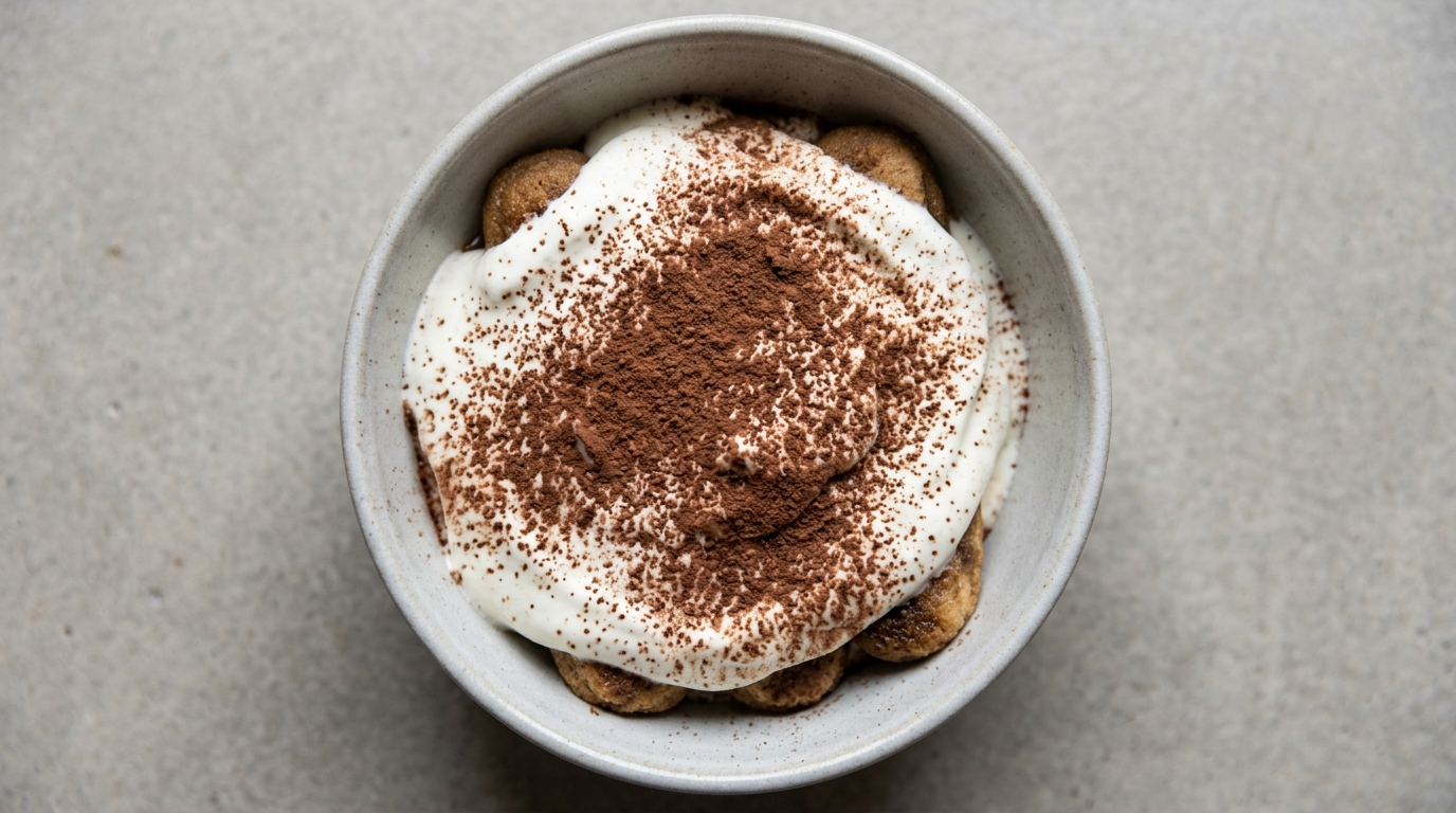 Tiramisu-skål