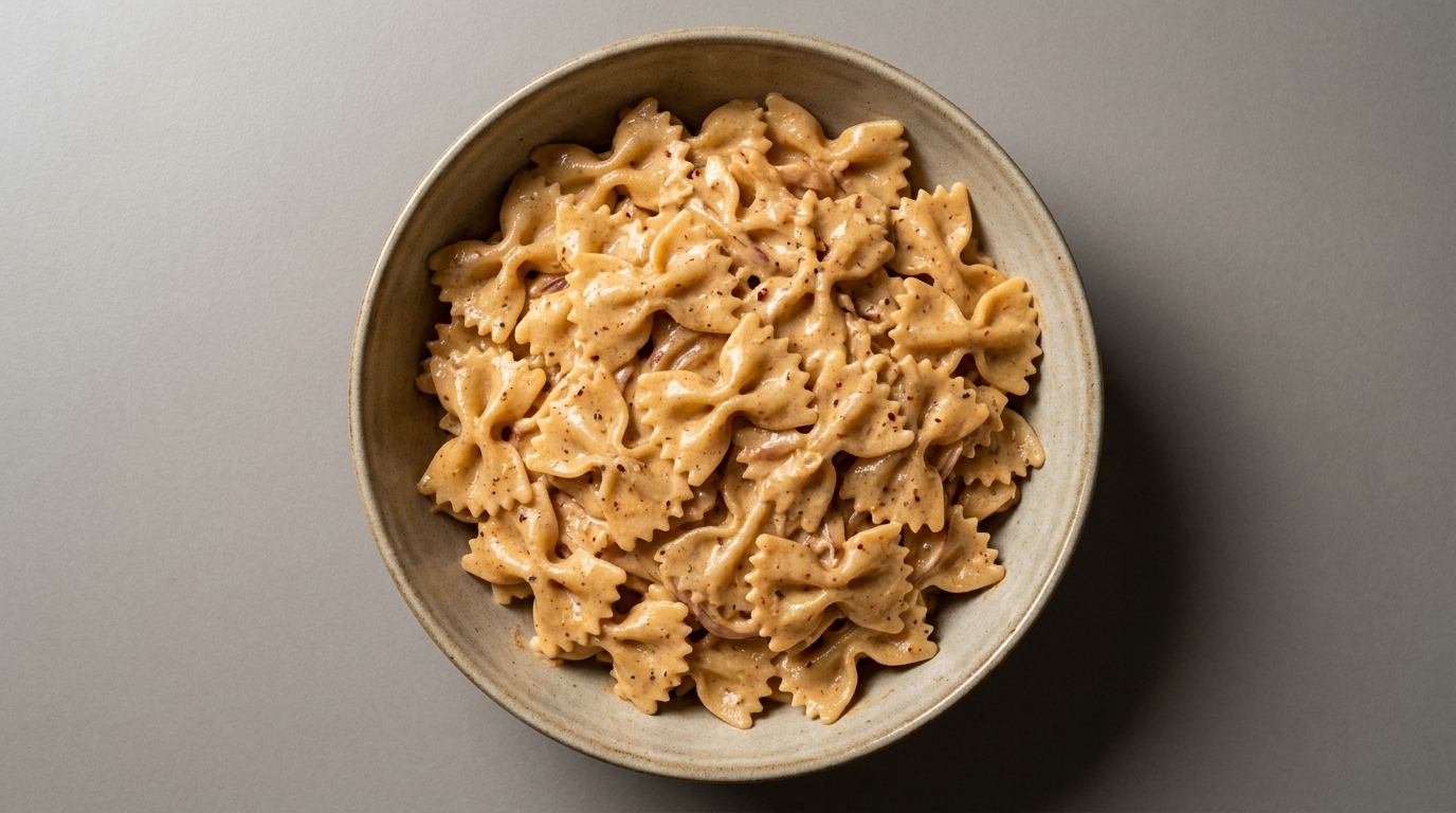 Cremet løgpasta