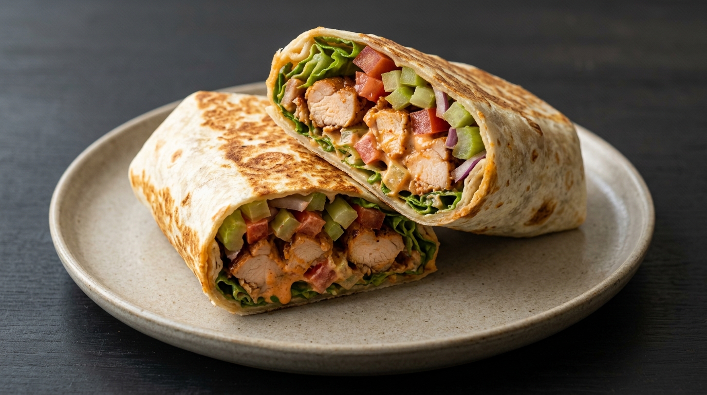 Buffalo kyllingewrap