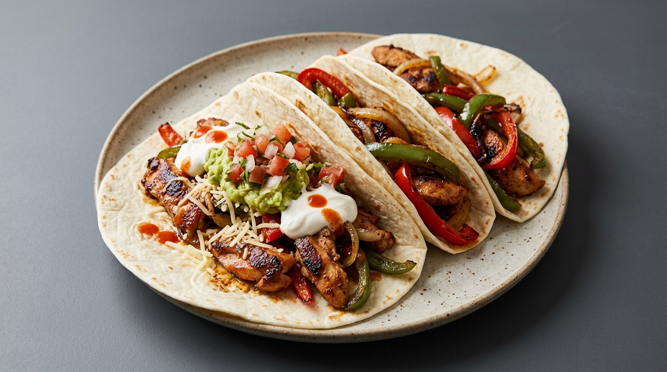 Kyllingefajitas