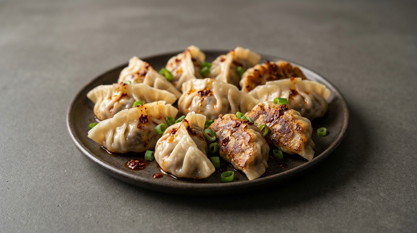 Stegte dumplings