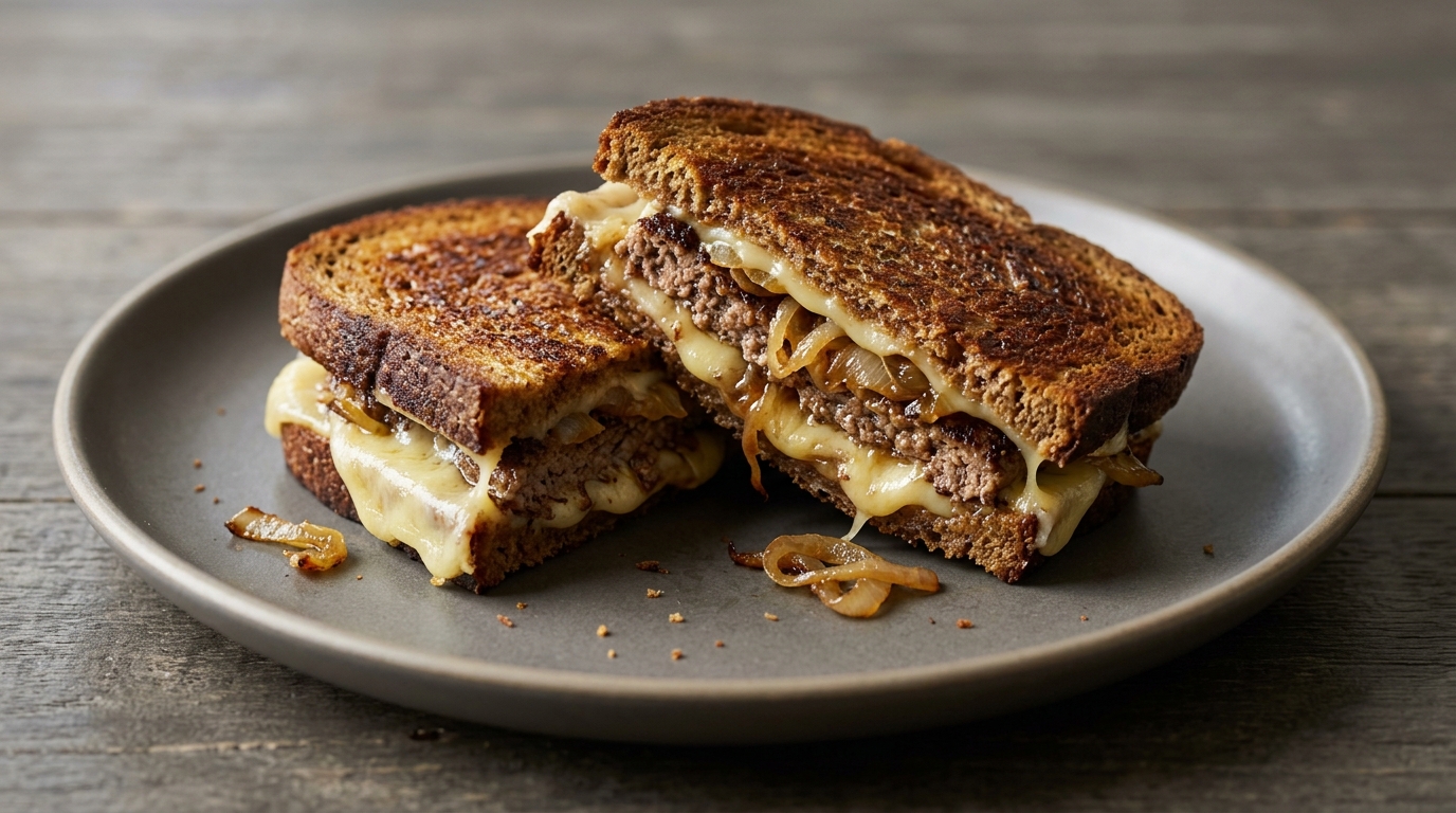 Klassisk patty melt